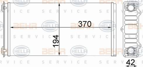 HELLA 8FH 351 312-184 - Siltummainis, Salona apsilde www.autospares.lv