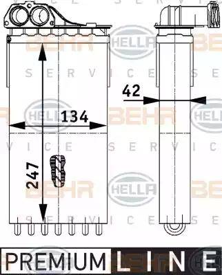 HELLA 8FH 351 312-131 - Siltummainis, Salona apsilde www.autospares.lv