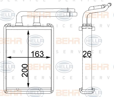 HELLA 8FH 351 331-704 - Siltummainis, Salona apsilde www.autospares.lv