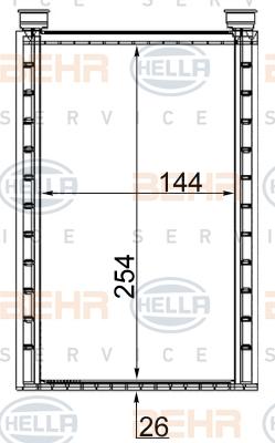 HELLA 8FH 351 331-734 - Siltummainis, Salona apsilde www.autospares.lv