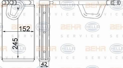 HELLA 8FH 351 333-094 - Siltummainis, Salona apsilde www.autospares.lv