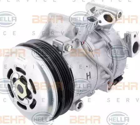 HELLA 8FK 351 005-251 - Kompresors, Gaisa kond. sistēma www.autospares.lv