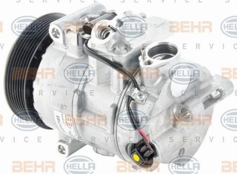 HELLA 8FK 351 006-451 - Kompresors, Gaisa kond. sistēma www.autospares.lv