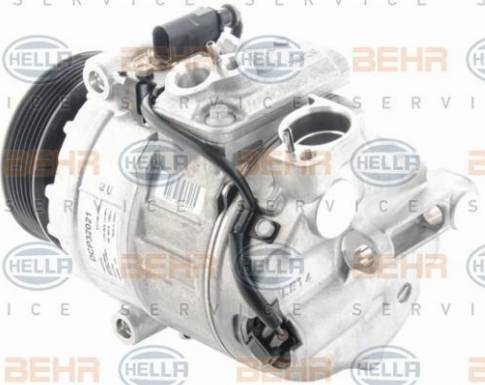 HELLA 8FK 351 006-401 - Compressor, air conditioning www.autospares.lv