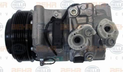 HELLA 8FK 351 006-131 - Compressor, air conditioning www.autospares.lv