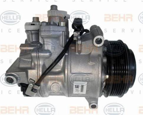 HELLA 8FK 351 006-131 - Compressor, air conditioning www.autospares.lv