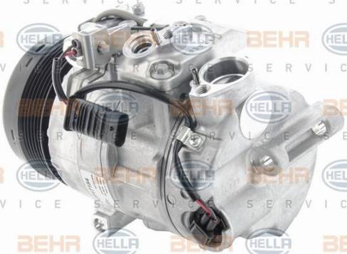 HELLA 8FK 351 006-351 - Compressor, air conditioning www.autospares.lv