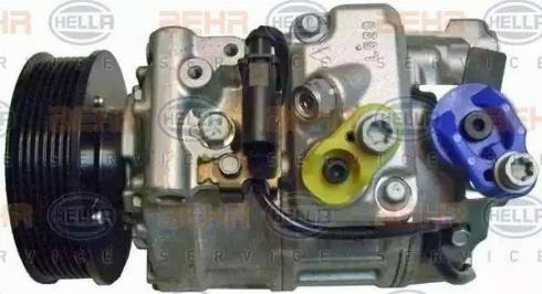 HELLA 8FK 351 001-371 - Kompresors, Gaisa kond. sistēma www.autospares.lv