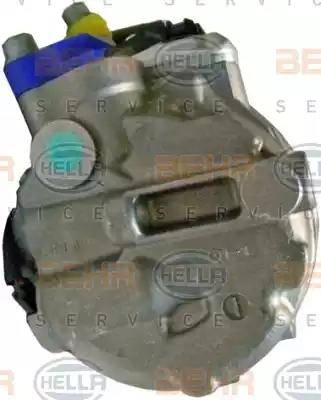 HELLA 8FK 351 001-371 - Compressor, air conditioning www.autospares.lv