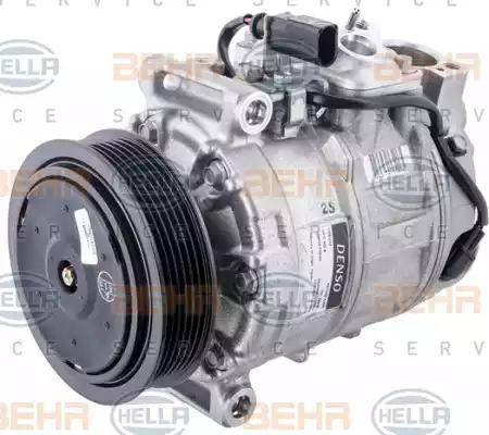 HELLA 8FK 351 003-401 - Compressor, air conditioning www.autospares.lv