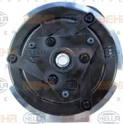 HELLA 8FK 351 003-331 - Kompresors, Gaisa kond. sistēma www.autospares.lv