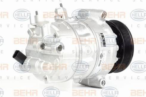 HELLA 8FK 351 007-051 - Compressor, air conditioning www.autospares.lv