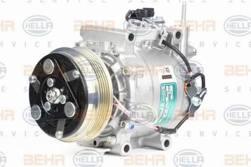 HELLA 8FK 351 007-071 - Compressor, air conditioning www.autospares.lv