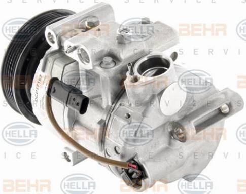 HELLA 8FK 351 007-171 - Kompresors, Gaisa kond. sistēma www.autospares.lv