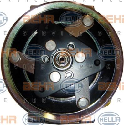 HELLA 8FK 351 007-211 - Kompresors, Gaisa kond. sistēma www.autospares.lv