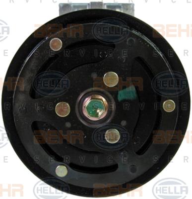 HELLA 8FK 351 007-761 - Kompresors, Gaisa kond. sistēma www.autospares.lv