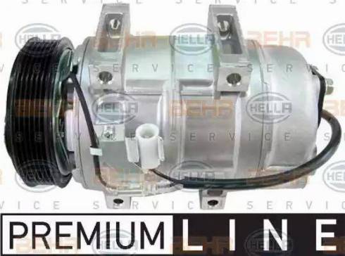 HELLA 8FK 351 109-261 - Compressor, air conditioning www.autospares.lv