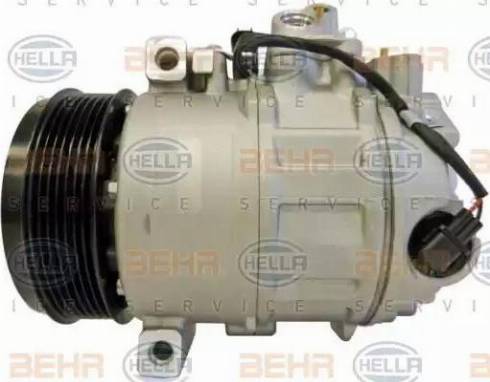 HELLA 8FK 351 105-651 - Compressor, air conditioning www.autospares.lv