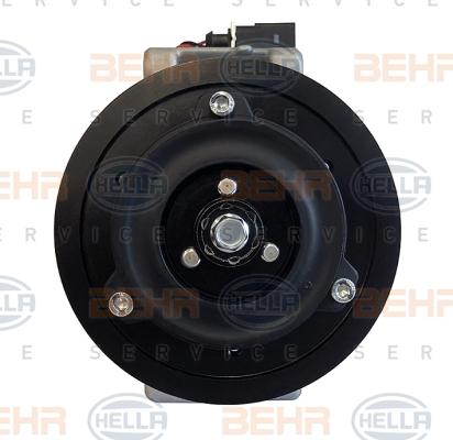 HELLA 8FK 351 105-611 - Compressor, air conditioning www.autospares.lv