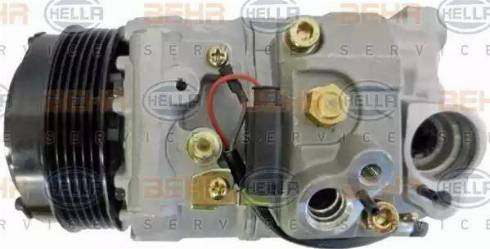 HELLA 8FK 351 105-631 - Kompresors, Gaisa kond. sistēma www.autospares.lv