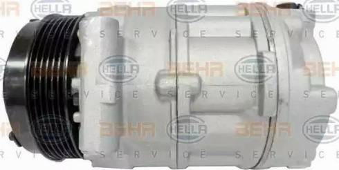 HELLA 8FK 351 105-631 - Kompresors, Gaisa kond. sistēma www.autospares.lv