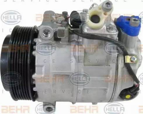 HELLA 8FK 351 105-151 - Compressor, air conditioning www.autospares.lv