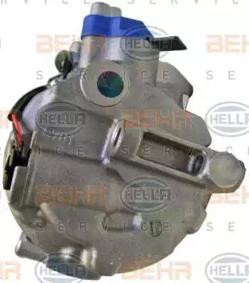 HELLA 8FK 351 105-341 - Compressor, air conditioning www.autospares.lv