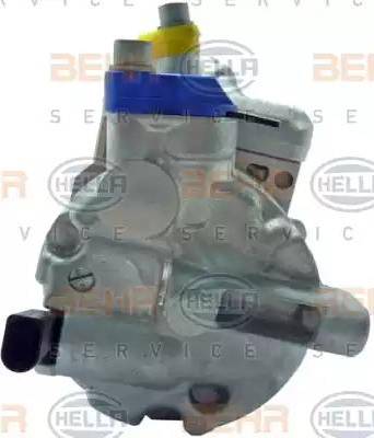 HELLA 8FK 351 105-231 - Compressor, air conditioning www.autospares.lv