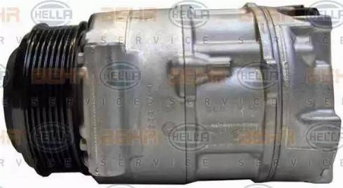 HELLA 8FK 351 105-271 - Kompresors, Gaisa kond. sistēma www.autospares.lv