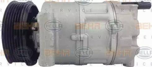 HELLA 8FK 351 105-711 - Compressor, air conditioning www.autospares.lv