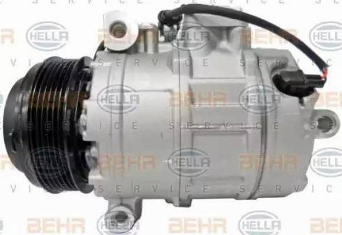 HELLA 8FK 351 105-781 - Kompresors, Gaisa kond. sistēma www.autospares.lv