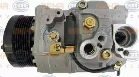 HELLA 8FK 351 105-771 - Kompresors, Gaisa kond. sistēma www.autospares.lv