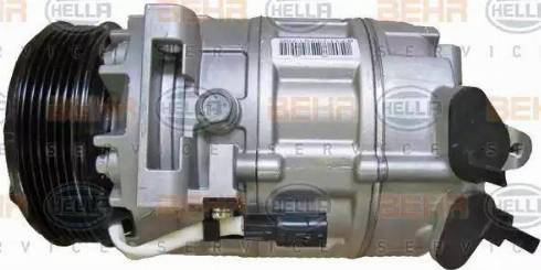 HELLA 8FK 351 106-261 - Kompresors, Gaisa kond. sistēma www.autospares.lv