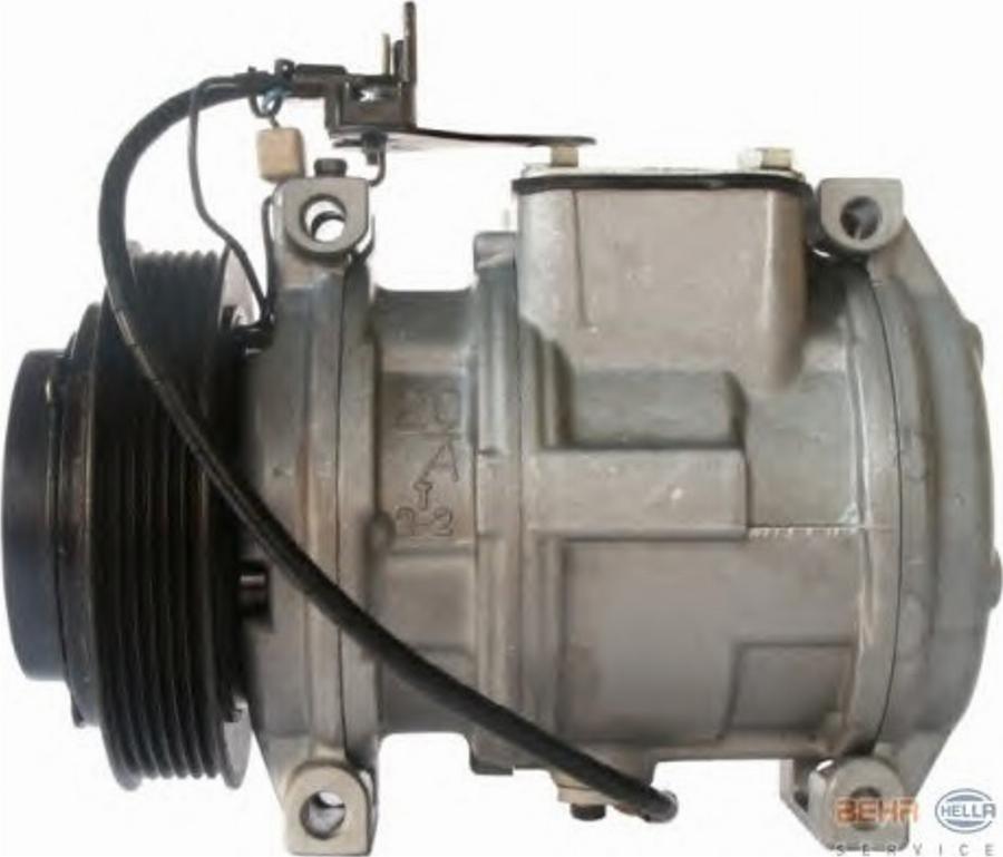 HELLA 8FK 351 108-691 - Kompresors, Gaisa kond. sistēma www.autospares.lv