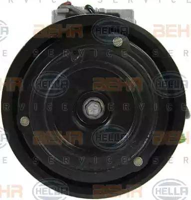 HELLA 8FK 351 108-071 - Kompresors, Gaisa kond. sistēma www.autospares.lv