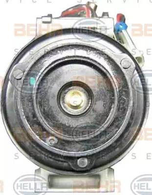 HELLA 8FK 351 108-251 - Kompresors, Gaisa kond. sistēma www.autospares.lv