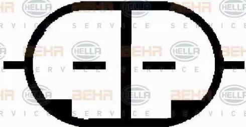 HELLA 8FK 351 102-081 - Kompresors, Gaisa kond. sistēma www.autospares.lv