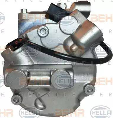 HELLA 8FK 351 114-951 - Compressor, air conditioning www.autospares.lv