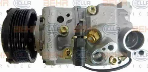 HELLA 8FK 351 114-961 - Kompresors, Gaisa kond. sistēma www.autospares.lv