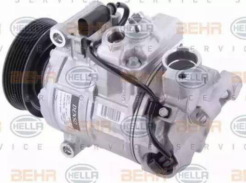 HELLA 8FK 351 114-461 - Compressor, air conditioning www.autospares.lv