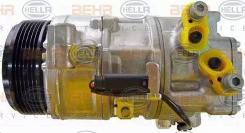 HELLA 8FK 351 114-171 - Kompresors, Gaisa kond. sistēma autospares.lv