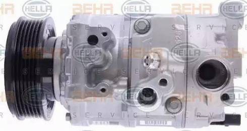 HELLA 8FK 351 114-301 - Compressor, air conditioning www.autospares.lv