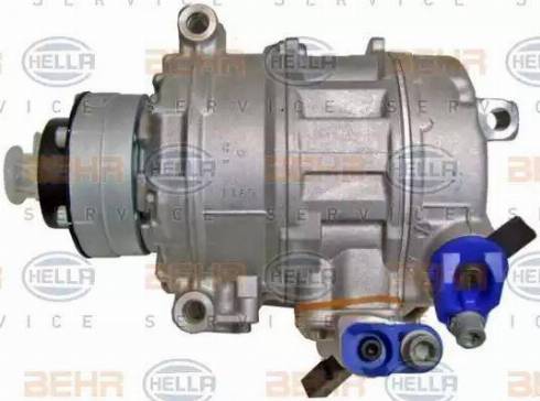 HELLA 8FK 351 114-311 - Compressor, air conditioning www.autospares.lv