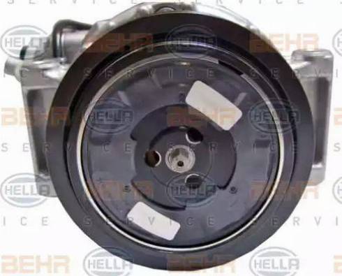 HELLA 8FK 351 114-321 - Kompresors, Gaisa kond. sistēma www.autospares.lv