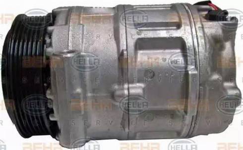 HELLA 8FK 351 114-321 - Compressor, air conditioning www.autospares.lv