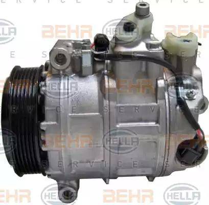 HELLA 8FK 351 114-321 - Compressor, air conditioning www.autospares.lv