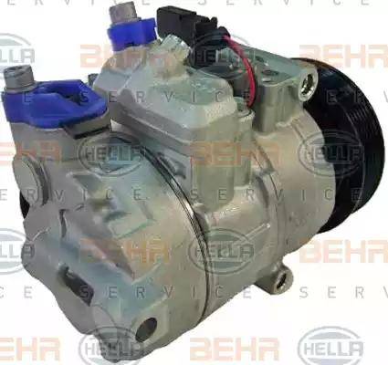 HELLA 8FK 351 114-221 - Compressor, air conditioning www.autospares.lv