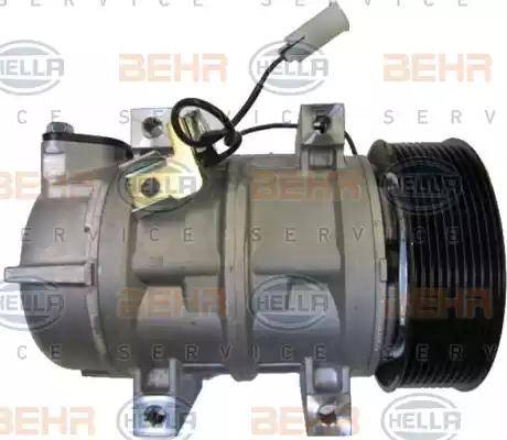 HELLA 8FK 351 115-101 - Compressor, air conditioning www.autospares.lv