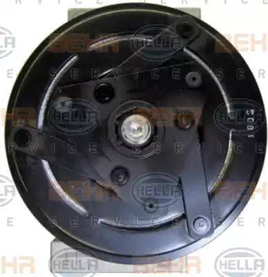 HELLA 8FK 351 115-131 - Kompresors, Gaisa kond. sistēma www.autospares.lv