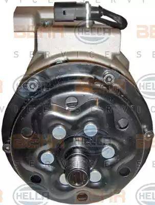 HELLA 8FK 351 110-911 - Kompresors, Gaisa kond. sistēma www.autospares.lv